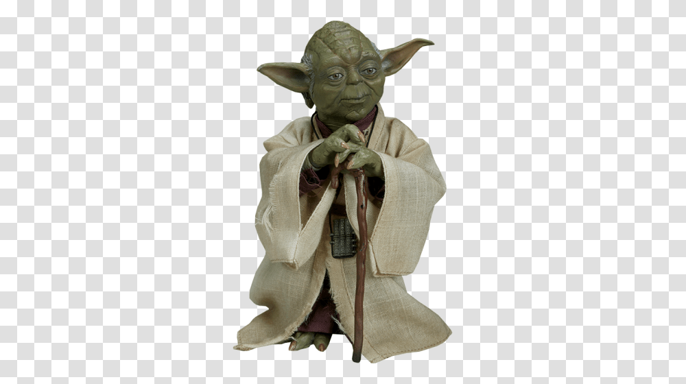 Download Hd Star Wars Episode V Star Wars Yoda Figure, Figurine, Sculpture, Art, Person Transparent Png
