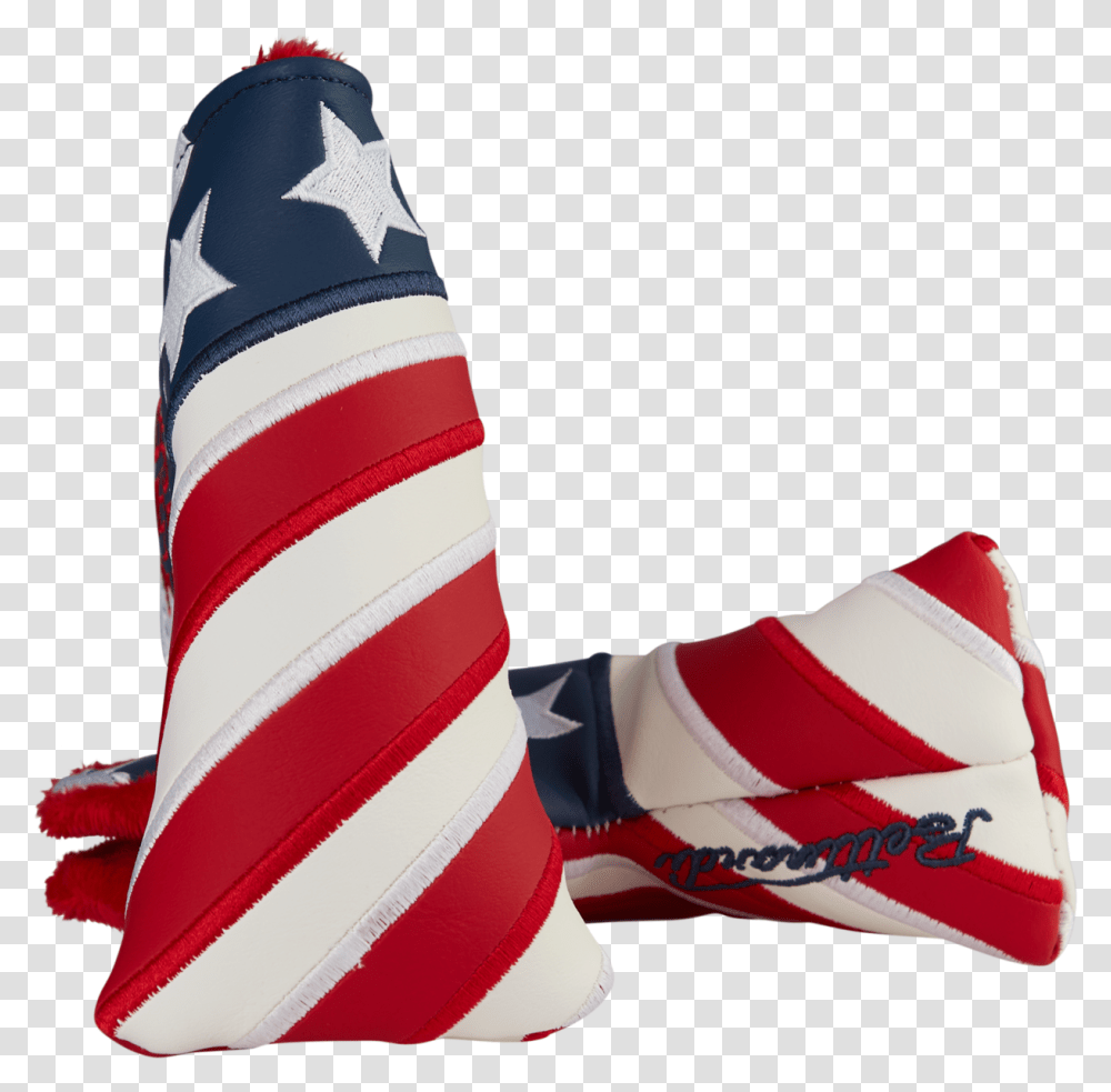 Download Hd Stars & Stripes Christmas Party Hat, Flag, Symbol, Clothing, Apparel Transparent Png