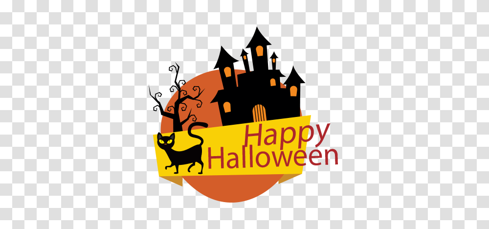 Download Hd Sticker Halloween Banner Messages 10 Concurso De Fantasia Halloween, Logo, Symbol, Poster, Advertisement Transparent Png