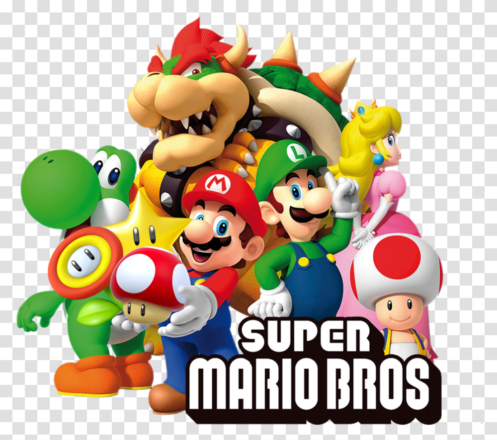 Download Hd Super Mario Bros New Super Mario Bros Wii Transparent Png