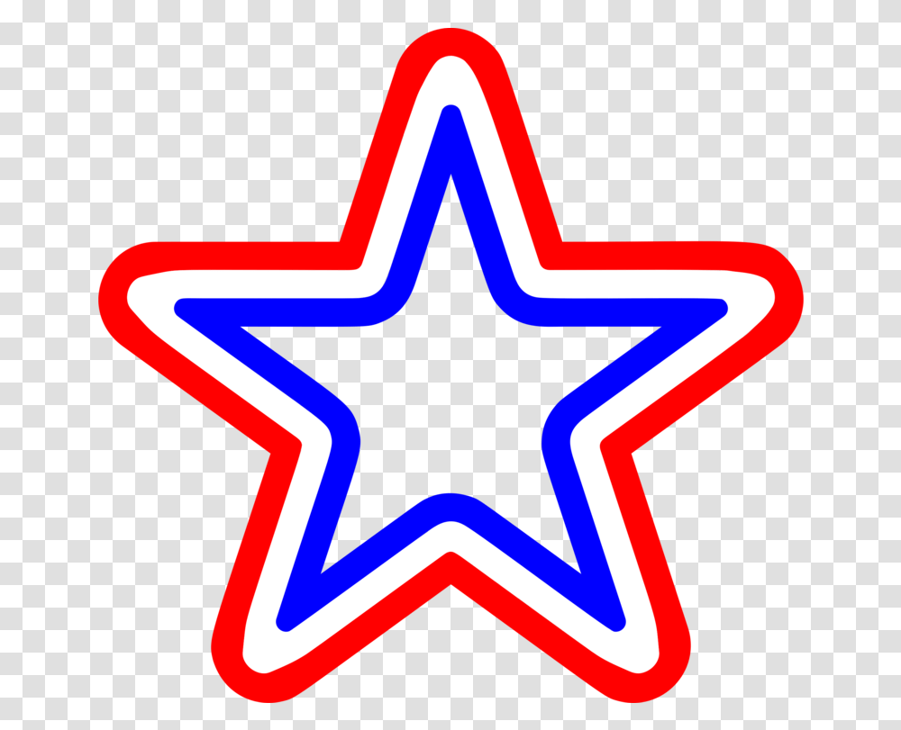 Download Hd Tattoo Art & Design Artist Nautical Star Red White Blue Star Clipart, Star Symbol, Light, Neon Transparent Png