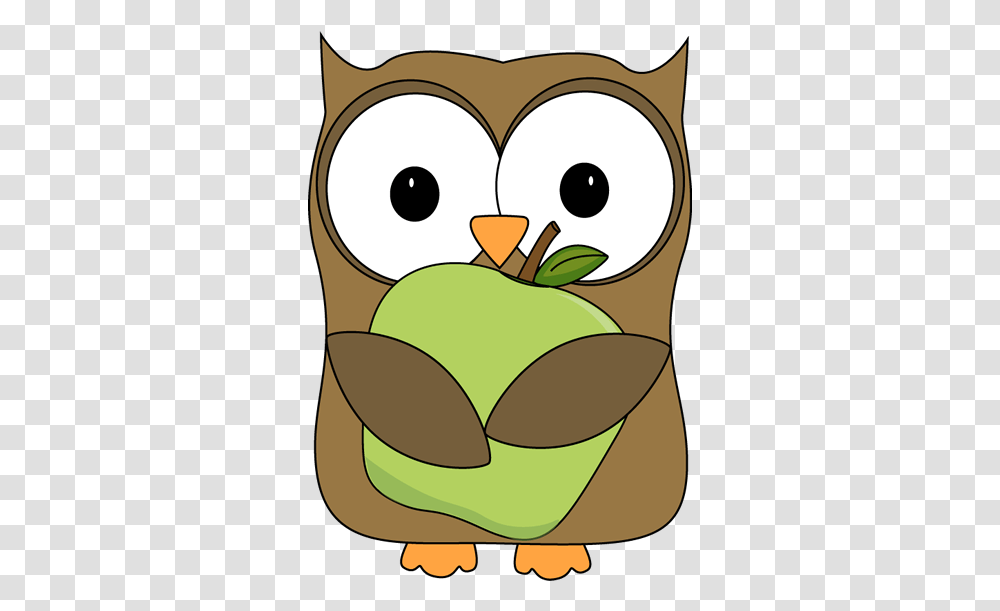 Download Hd Teacher Apple Clipart Apple Clipart Owl With Apple Clipart, Angry Birds, Painting, Produce, Food Transparent Png
