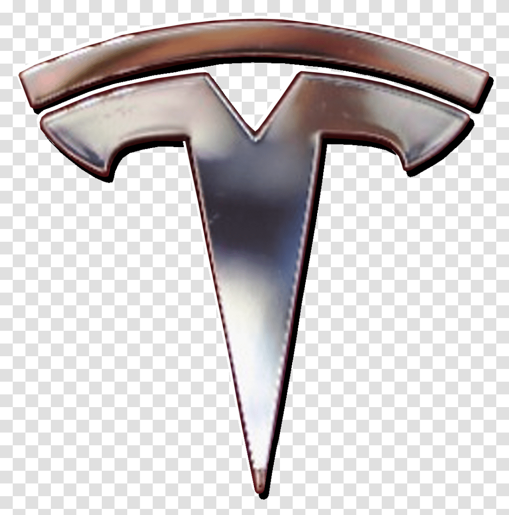 Download Hd Tesla Logo Vector Logo Tesla, Axe, Tool, Sink Faucet, Symbol Transparent Png