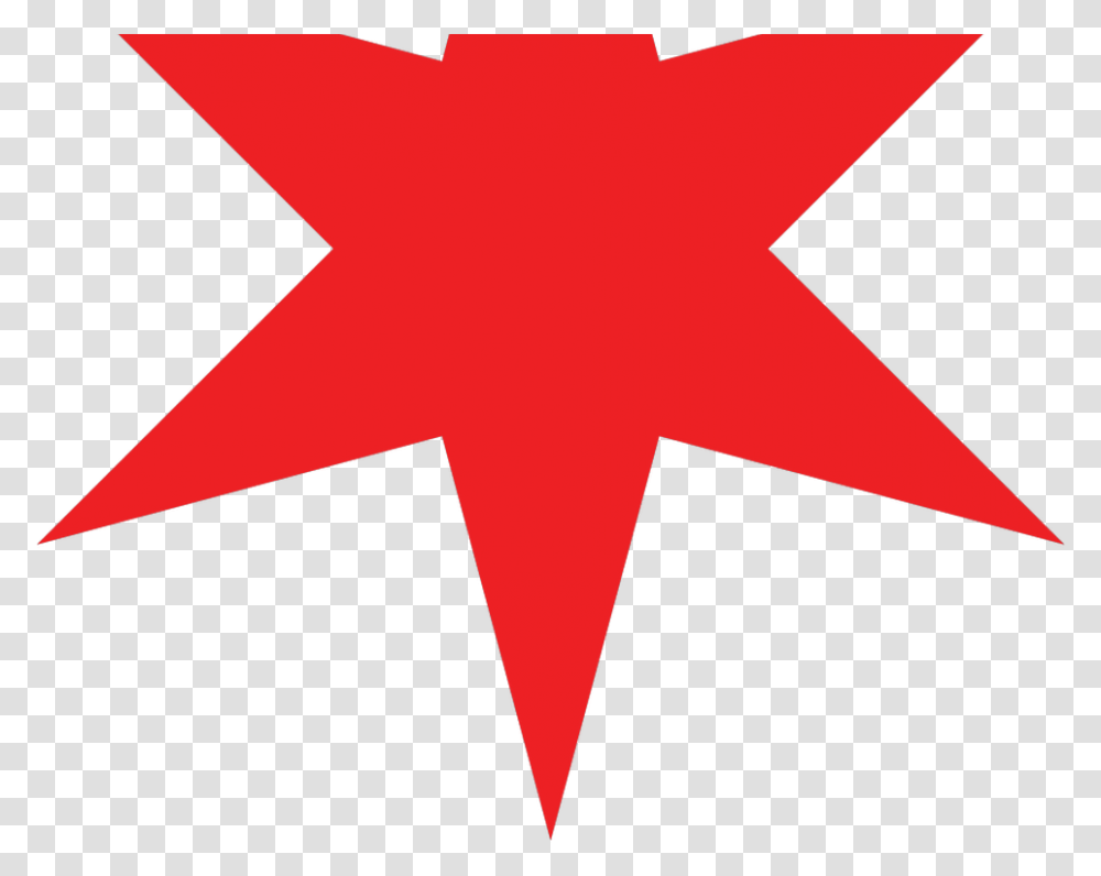 Download Hd The Chicago Star By Wallace Rice Design Alternate Flag Of Indiana, Symbol, Star Symbol Transparent Png
