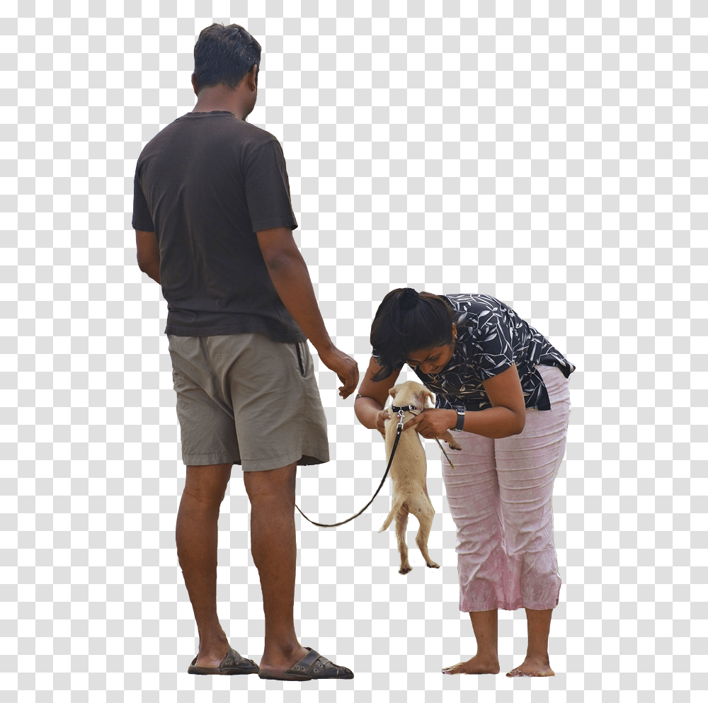 Download Hd The Gallery For People Walking Family With Dog, Person, Shorts, Clothing, Hand Transparent Png