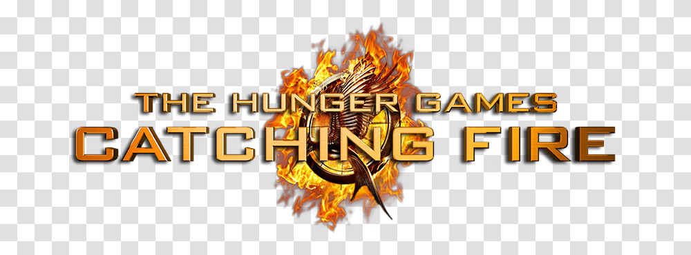Download Hd The Hunger Games Catching Fire, Flame, Bonfire, Text, Symbol Transparent Png