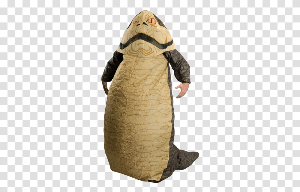 Download Hd The Inflatable Star Wars Adult Jabba Hutt Star Wars Halloween Costume, Clothing, Apparel, Person, Human Transparent Png