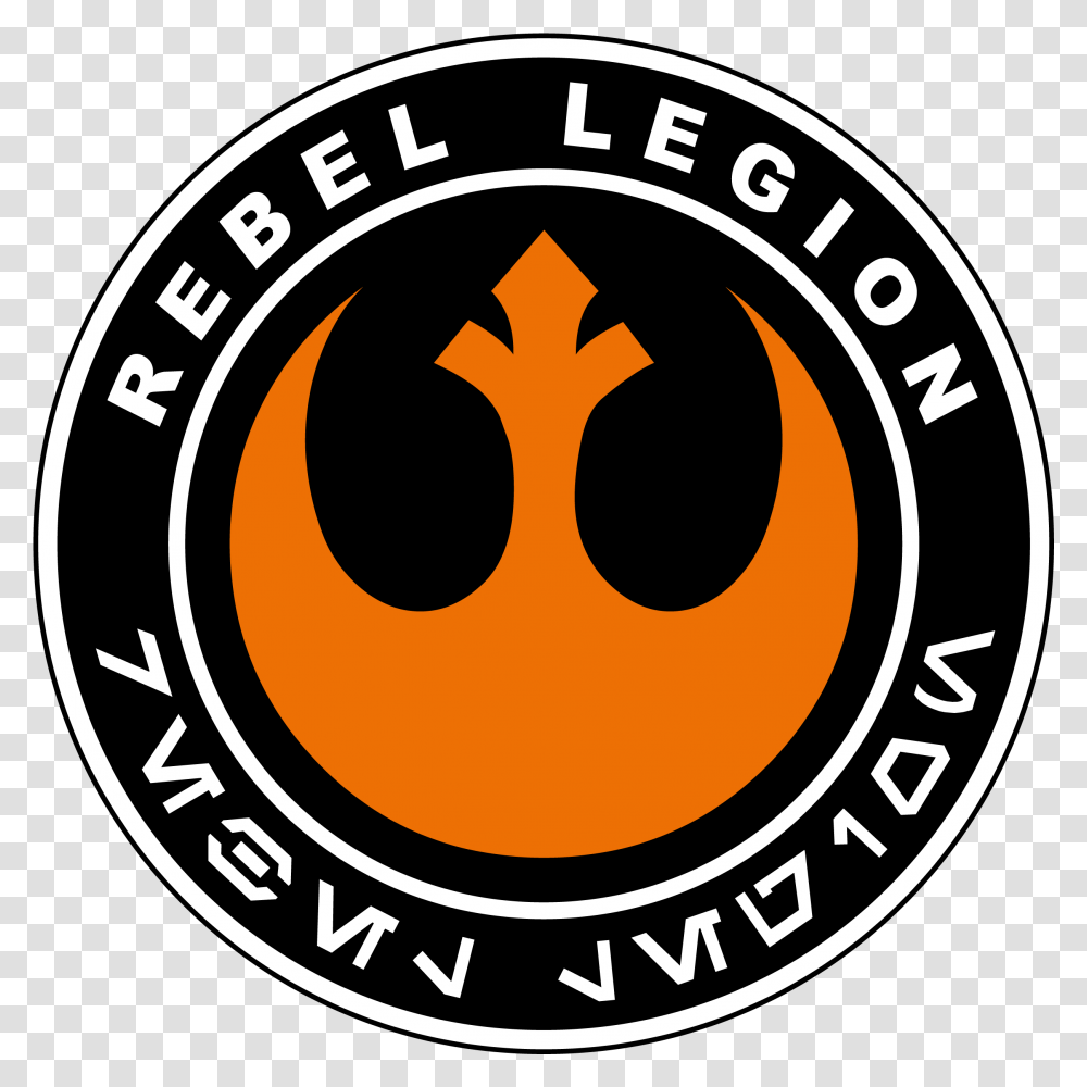 Download Hd The Rebel Legion Twitter Star Wars Rebel Star Wars Rebel Legion Logo, Symbol, Trademark, Text, Emblem Transparent Png