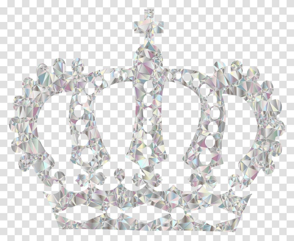 Download Hd Tiara Crystal Silhouette King Crown, Chandelier, Lamp, Accessories, Accessory Transparent Png