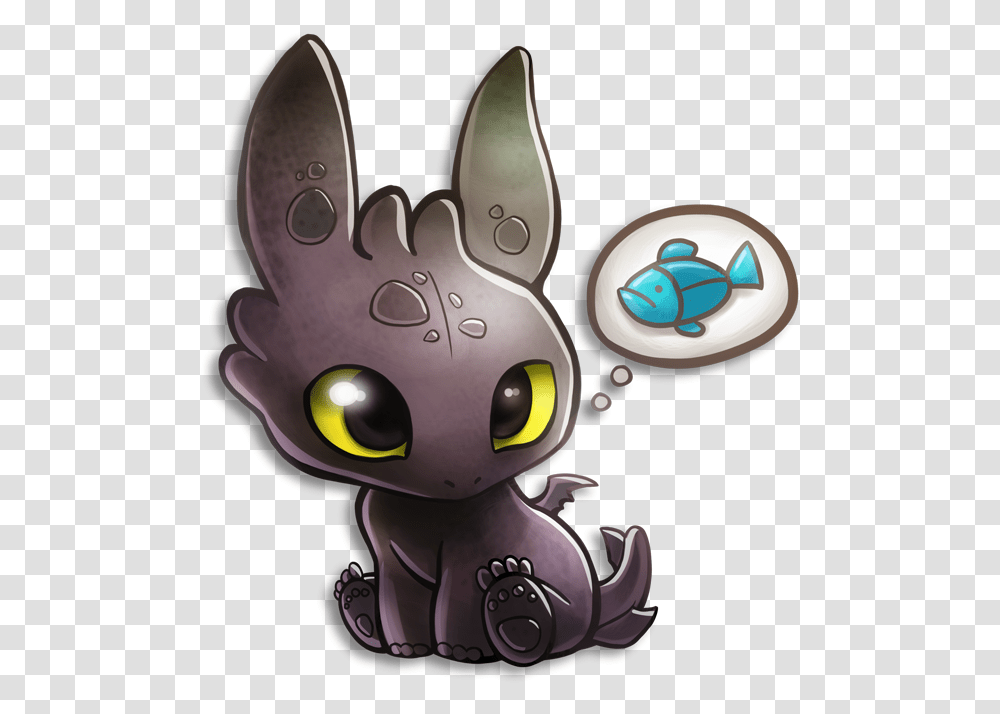 Download Hd Tiny Toothless Train Your Dragon Cute, Animal, Toy, Mammal, Pet Transparent Png