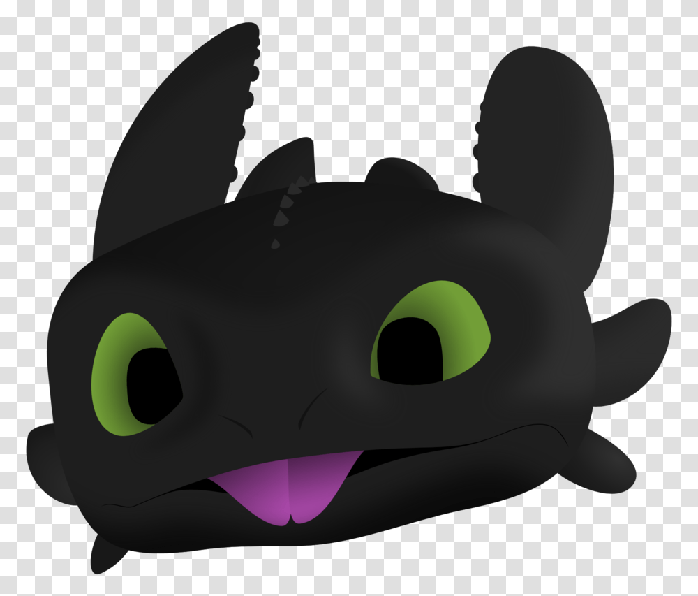 Download Hd Train Your Dragon Toothless Train Your Dragon Toothless, Snout, Helmet, Clothing, Apparel Transparent Png