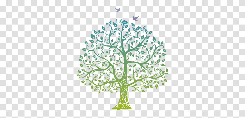 Download Hd Trees Tumblr Tree With Branches Tree Of Life Clipart, Plant, Cross, Symbol, Fractal Transparent Png
