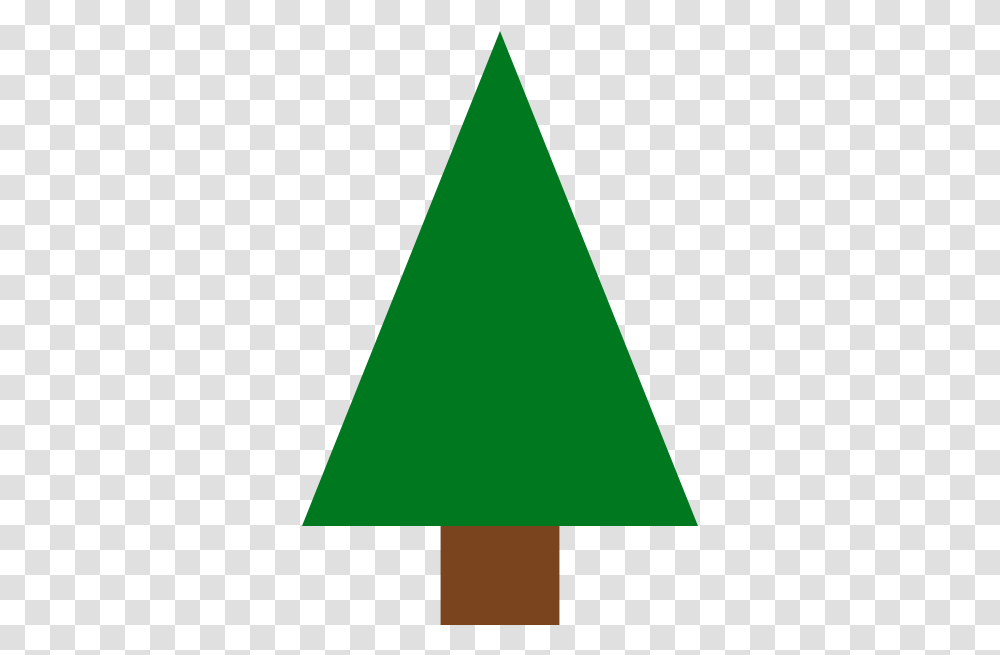 Download Hd Triangle Christmas Tree Clipart Triangle Pine Tree Clipart Transparent Png
