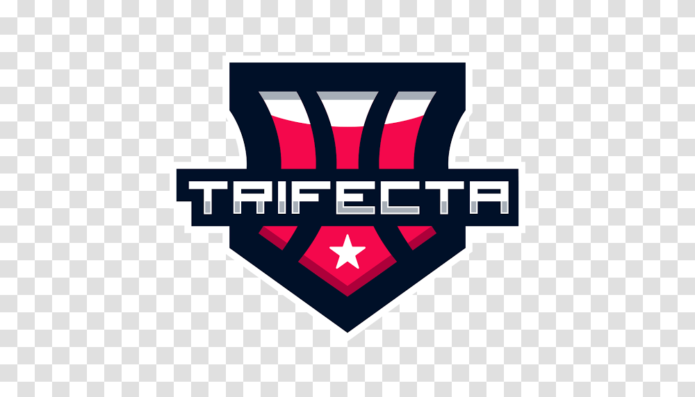 Download Hd Trifecta Gaming Llc Trifecta Smite Emblem, Symbol, Logo, Text, Sports Car Transparent Png