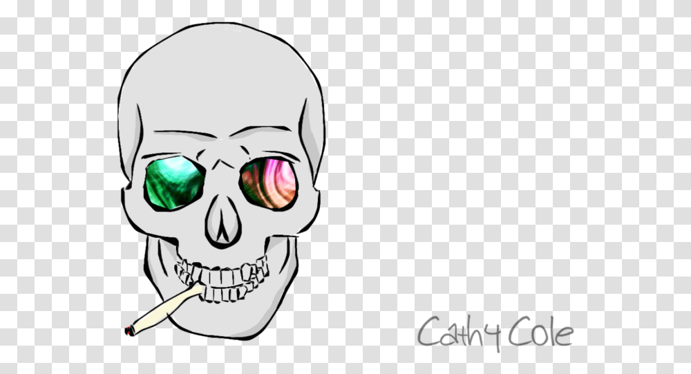 Download Hd Trippy Skull Trippy Trippy Skeleton Smoke, Head, Sunglasses, Accessories, Accessory Transparent Png