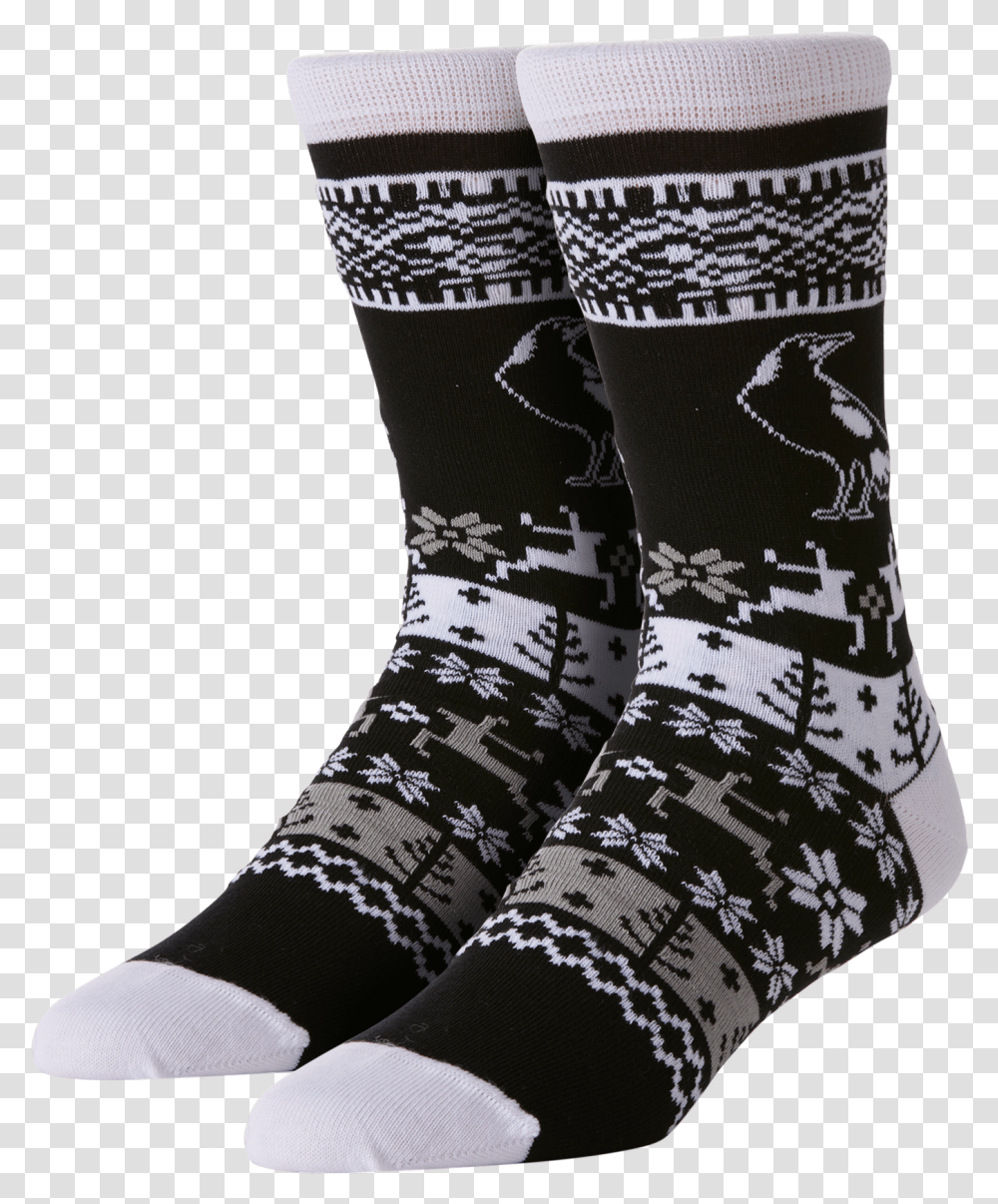 Download Hd Ugly Christmas Socks Men Image Sock, Clothing, Apparel, Footwear, Shoe Transparent Png