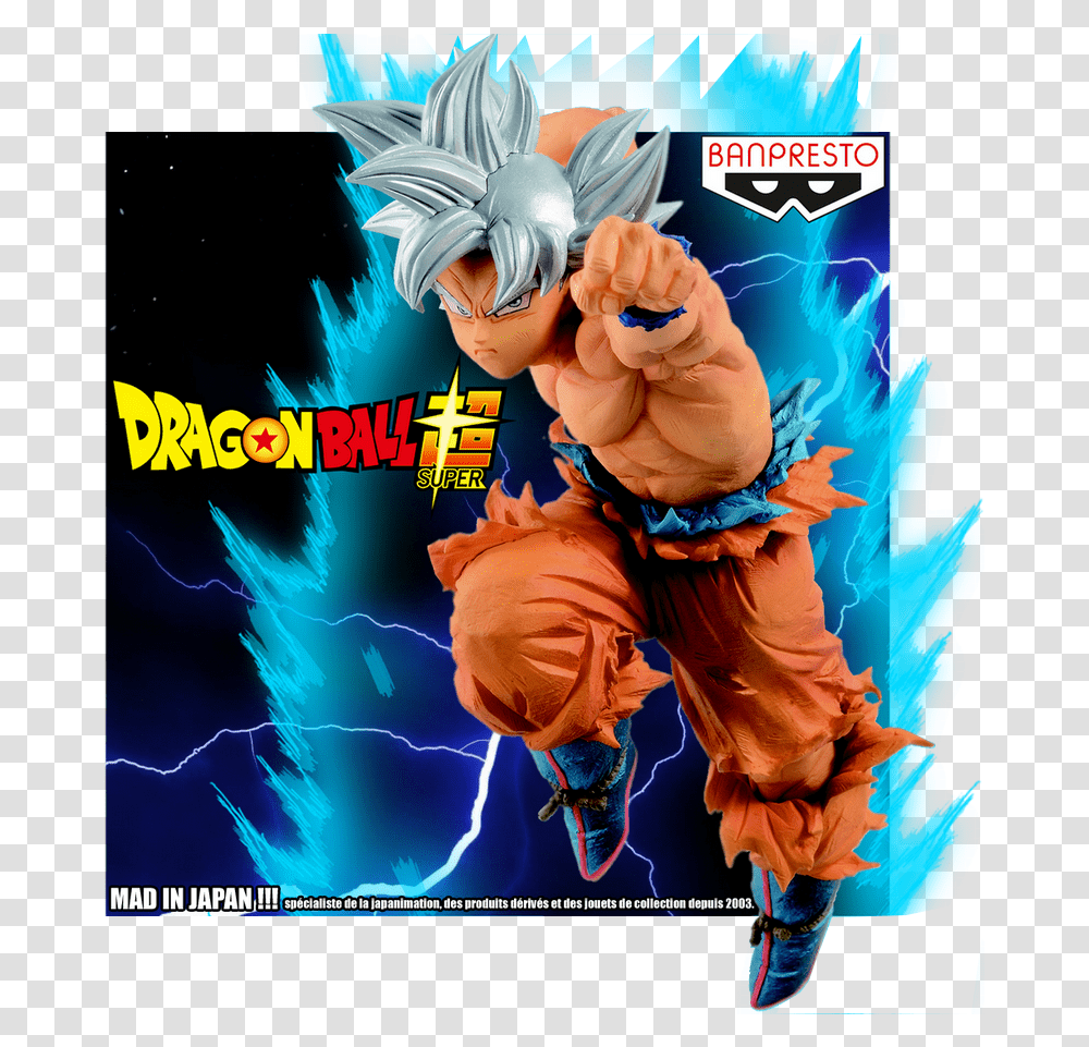 Download Hd Ultra Instinct Goku Image Dragon Ball Super, Poster, Advertisement, Flyer, Paper Transparent Png