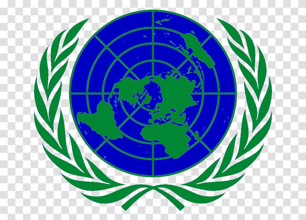 Download Hd Un Logo United Nations World Organizations, Symbol, Emblem, Trademark, Bird Transparent Png