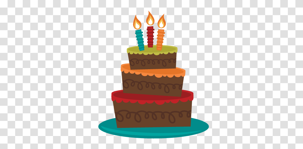 Download Hd Vector Library Tiered Birthday Cake Clipart No Background, Dessert, Food, Wedding Cake Transparent Png