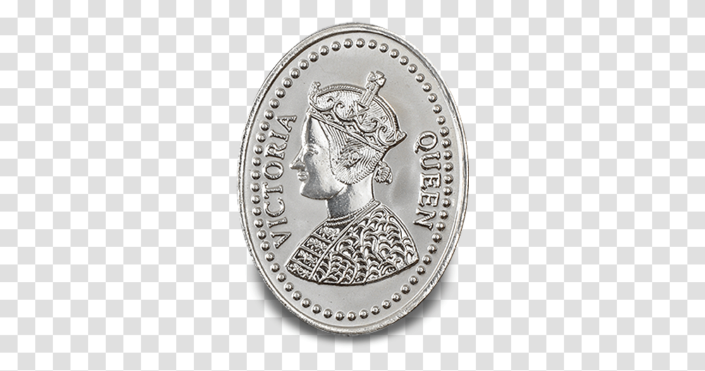 Download Hd Victoria Queen 50gm Dime, Nickel, Coin, Money, Rug Transparent Png