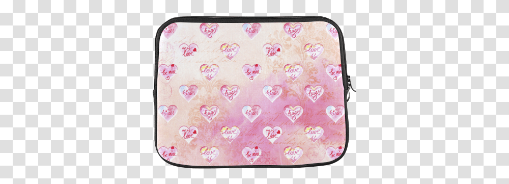 Download Hd Vintage Pink Hearts With For Teen, Rug, Clothing, Pattern, Tie Transparent Png