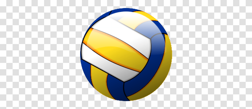 Download Hd Volleyball Animated Image Of Volleyball, Sphere, Soccer Ball, Football, Team Sport Transparent Png