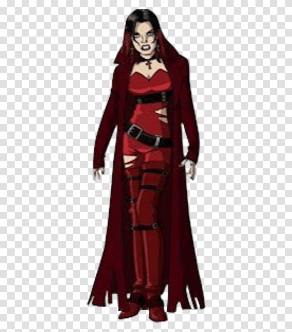 Download Hd Wanda Maximoff Voiced By Elizabeth Olsen Kate X Men Evolution Wanda, Clothing, Costume, Sleeve, Overcoat Transparent Png