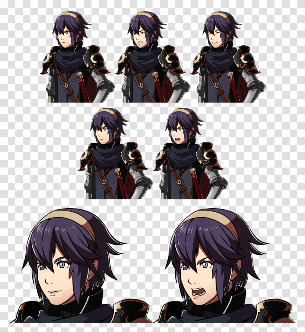 Download Hd Was Discussing Making A Proper Fates Lucina For Lucina Fire Emblem Short Hair, Comics, Book, Manga, Person Transparent Png