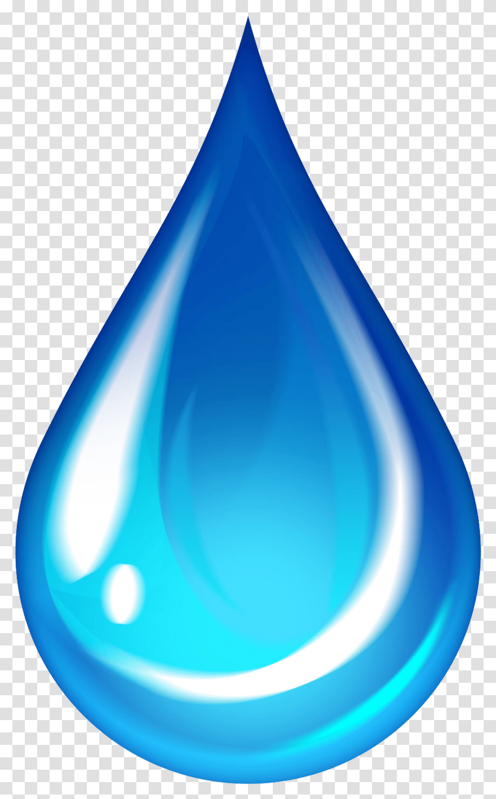 Download Hd Water Drop Symbol Clipart Flowing Water Clip Art, Droplet Transparent Png