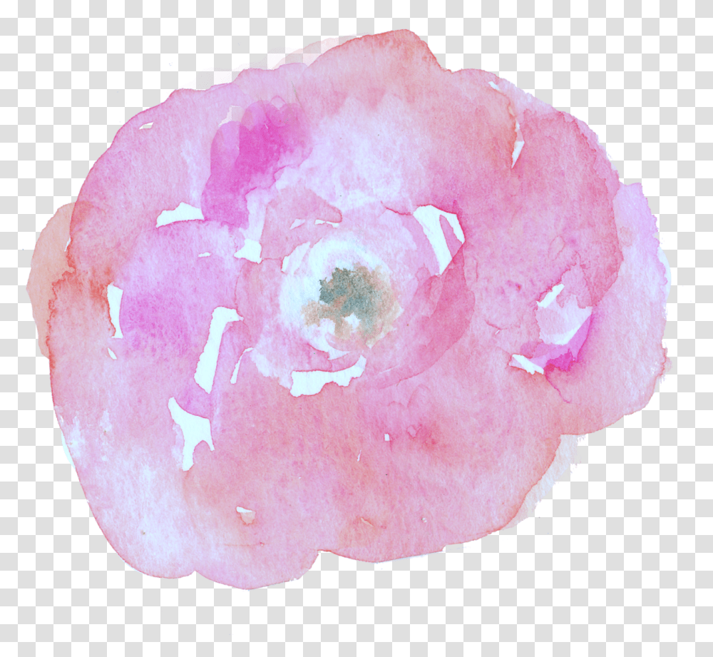 Download Hd Watercolor Flowers Watercolor Painting, Mineral, Crystal, Quartz, Accessories Transparent Png