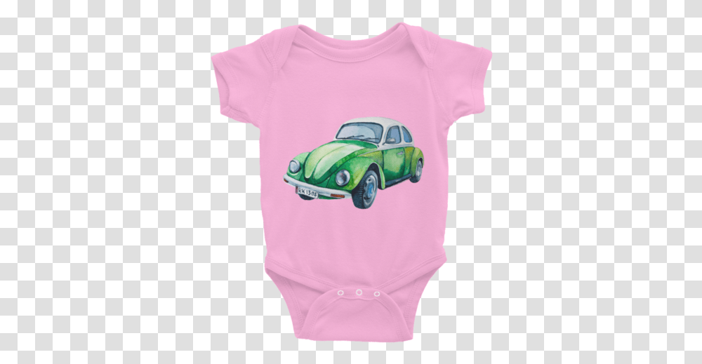 Download Hd Watercolor Vintage Bug Volkswagen Beetle, Clothing, Car, T-Shirt, Underwear Transparent Png