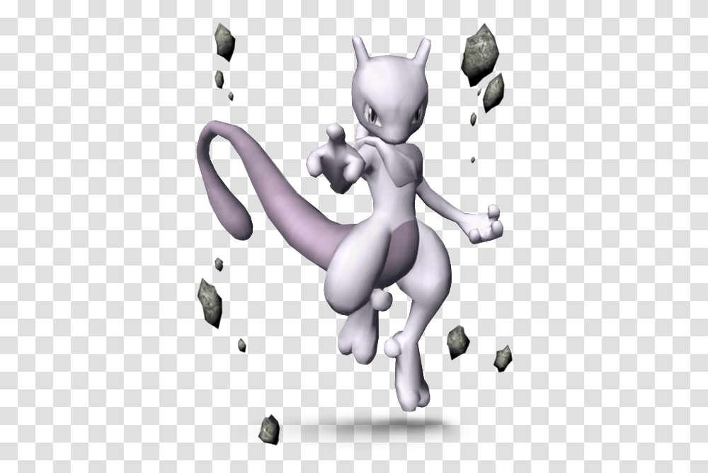 Download Hd Well Pokemon Mewtwo Gif, Toy, Figurine, Person, Human Transparent Png