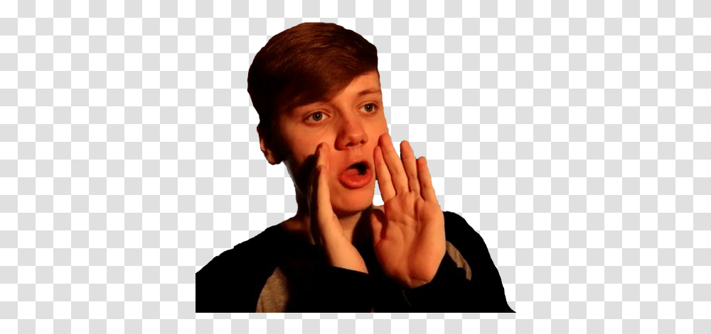 Download Hd What Microphone Does Pyrocynical Edit, Person, Human, Finger, Face Transparent Png