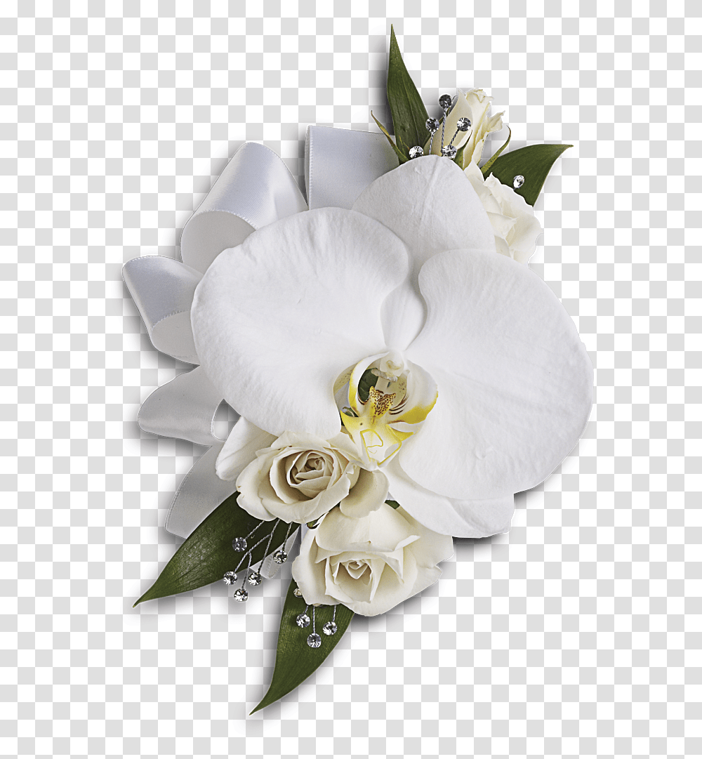 Download Hd White Wedding Flowers Flower For Wedding White, Plant, Blossom, Flower Bouquet, Flower Arrangement Transparent Png