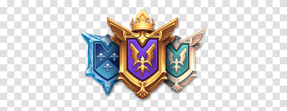 Download Hd Wish They Looked Like This Paladins Ranked, Armor, Shield, Symbol, Costume Transparent Png