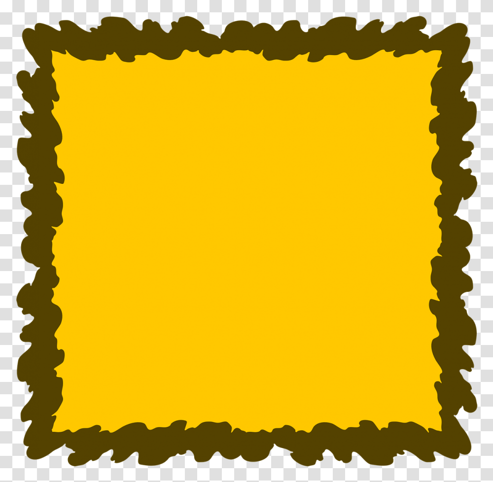Download Hd Yellow Frame Background Backgrounds Textures Frame Design Background, Paper, Scroll, Page, Graphics Transparent Png