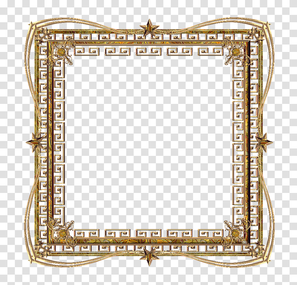 Download Hd Yellow Frame Gold Frame Square Portable Network Graphics, Construction Crane, Art, Clothing, Apparel Transparent Png