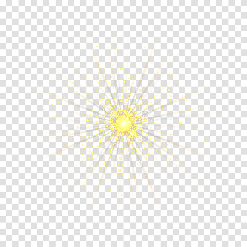 Download Hd Yellow Sparkle Circle Circle, Nature, Outdoors, Night, Chandelier Transparent Png