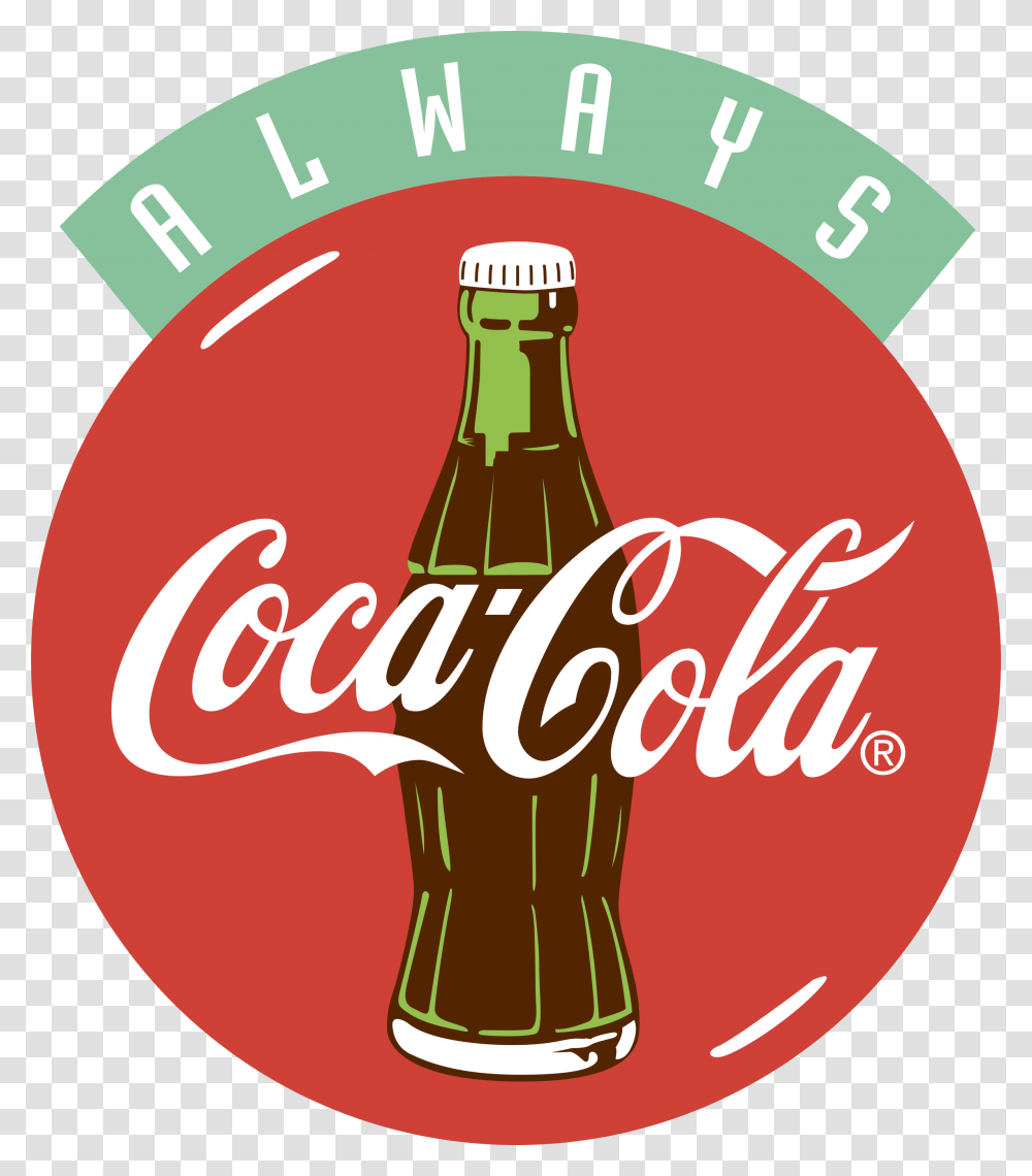 Download Hd Ykle Coca Cola Coke Logo Svg Vector & Coca Cola, Beverage, Drink, Soda,  Transparent Png