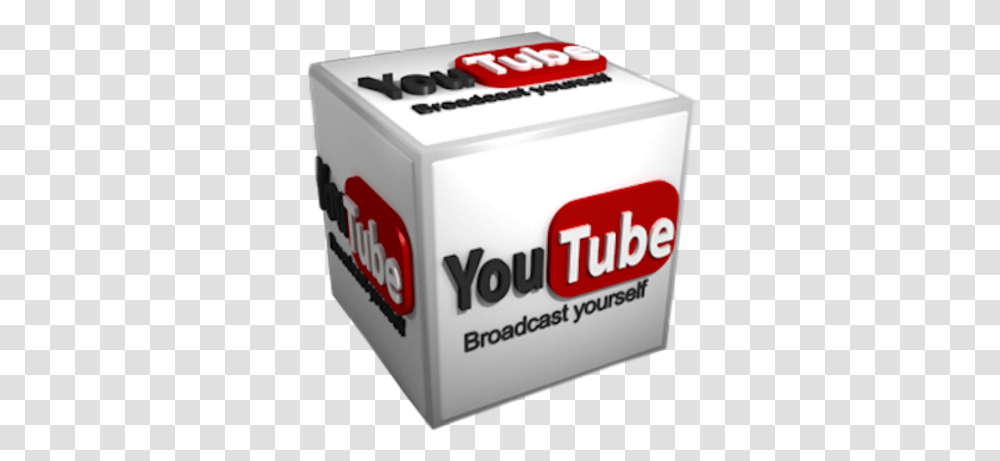 Download Hd Youtube Icon Logos De Youtube 3d Youtube Logo 3d, First Aid, Box, Carton, Cardboard Transparent Png