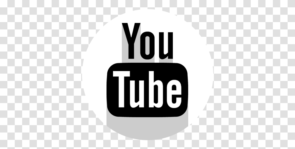 Download Hd Youtube White Circle Best Tv 24 Arabic Iptv Youtube Icon, Label, Text, Logo, Symbol Transparent Png