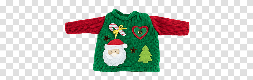 Download Hd Yule Ugly Christmas Sweater Santa Claus, Clothing, Apparel, Applique, Accessories Transparent Png
