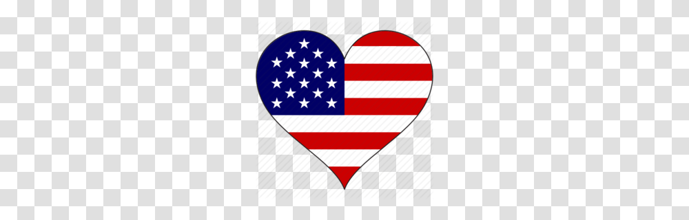 Download Heart And Us Flag Clipart Flag Of The United States Texas, Logo, Trademark, American Flag Transparent Png