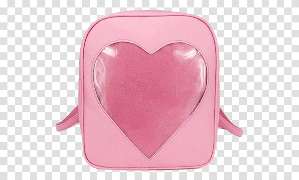 Download Heart Backpack Mochila Con Corazon Transparente, Bag, Baseball Cap, Hat, Clothing Transparent Png