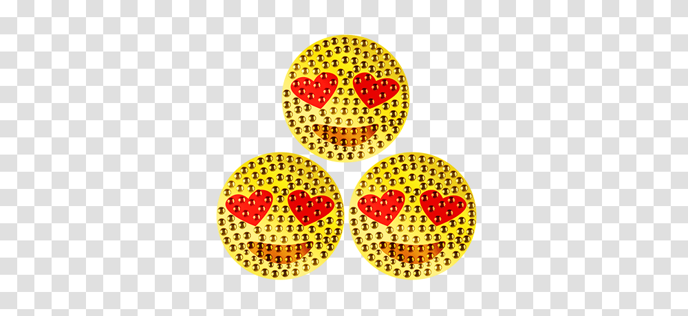Download Heart Eye Emoji Rhinestone Sticker Sticker Bling Rhinestone, Number, Symbol, Text, Rug Transparent Png