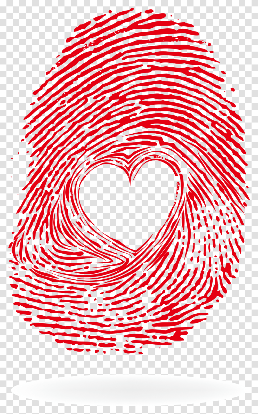 Download Heart Visual Design Elements And Principles Love Heart Fingerprint, Ornament, Pattern, Fractal, Modern Art Transparent Png