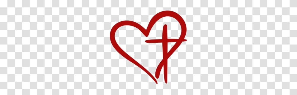 Download Heart With A Cross Clipart Heart Clip Art Clipart Free, Logo, Trademark, Dynamite Transparent Png