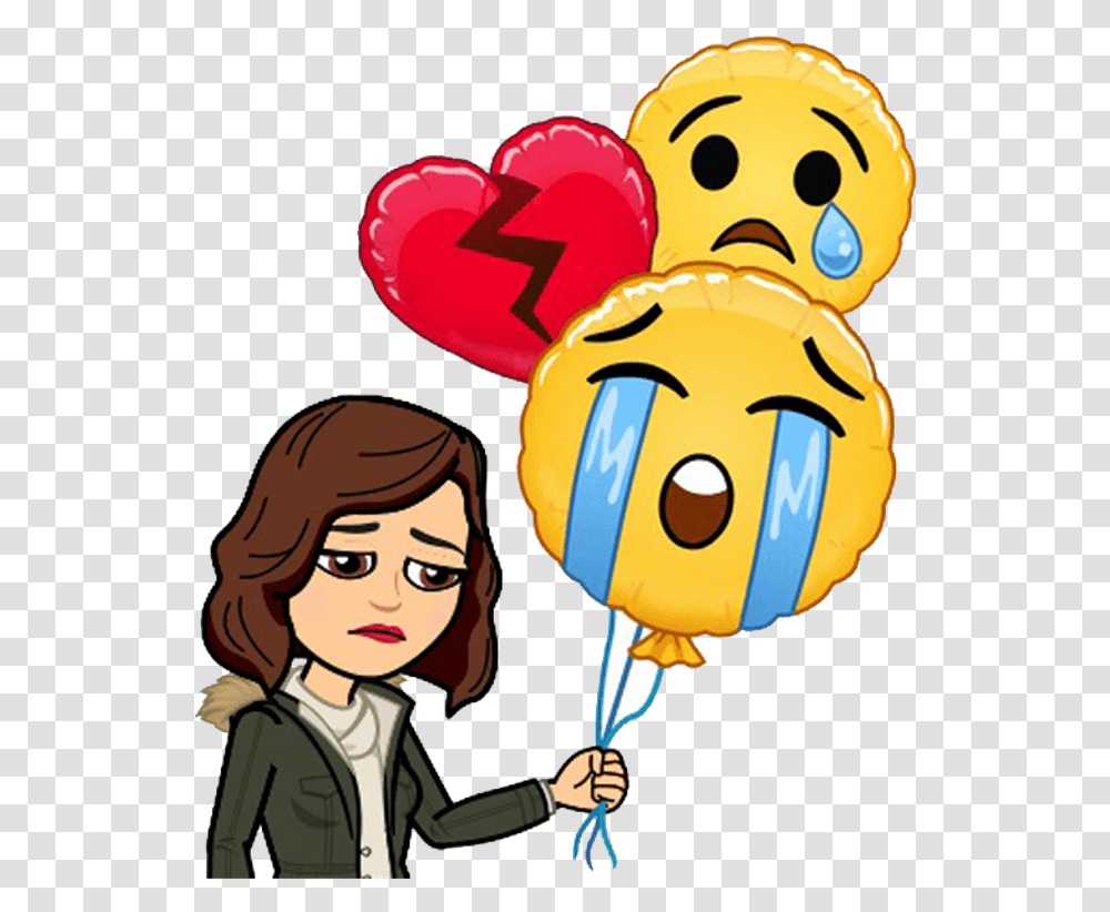 Download Heartbroken Emoji Freetoedit Broken Heart Sad Broken Heart Emoji, Person, Human, Musical Instrument, Maraca Transparent Png