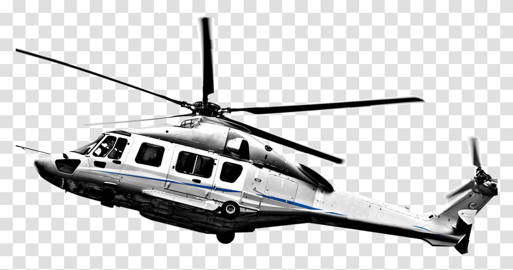Download Helicopter Helicopter In Sky Image Helicopter In Sky, Aircraft, Vehicle, Transportation Transparent Png