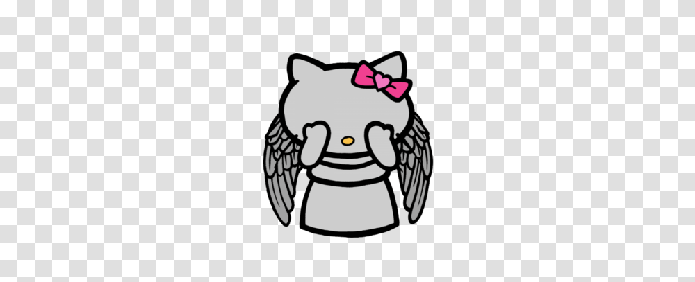 Download Hello Kitty Angel Dr Clipart Hello Kitty The Doctor, Bird, Animal, Grenade, Bomb Transparent Png
